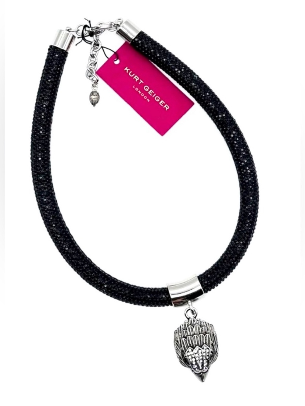 KURT GEIGER LONDON Shimmer Mesh Rope Eagle‎ Head Bracelet